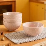 日式和风釉下彩陶瓷米饭碗高颜值ins樱花家用吃饭碗粥碗小汤碗