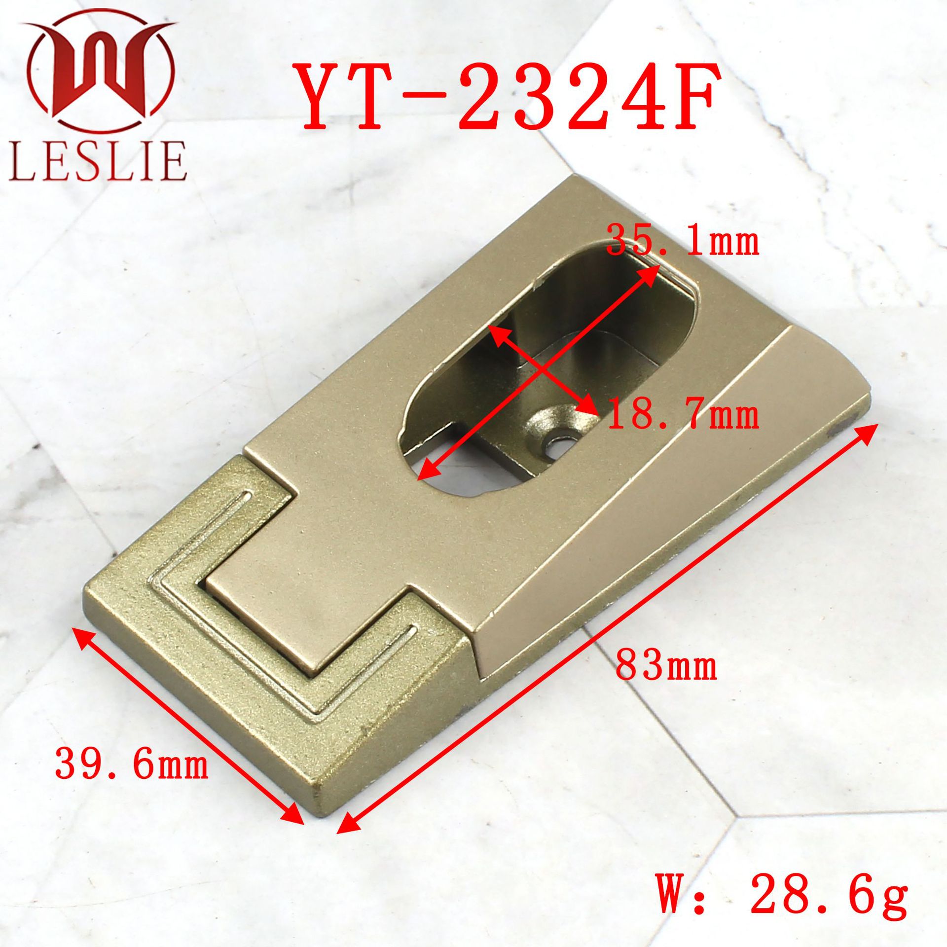 YT-2324F 알루미늄 합금 28g