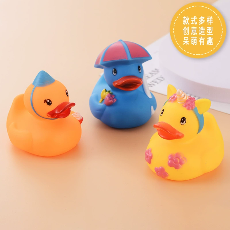 B.Duck, игрушка-плаватель в воде для детского сада, утка, издает звуки, антистресс