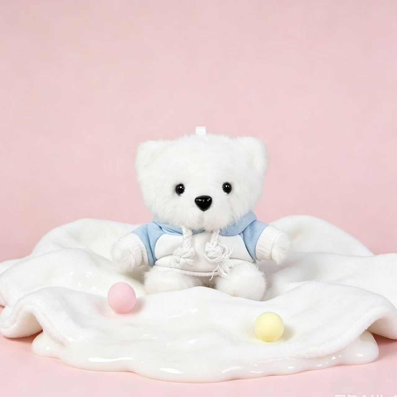 Vestido osos llaveros muñecas de peluche camisetas pantalones mochila colgante pequeño regalo colgante muñeca de peluche