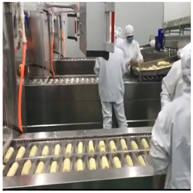 真空包装甜玉米设备 全自动包装机 玉米拉伸膜真空包装机