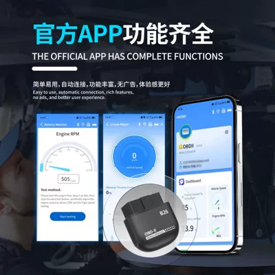 Obd Custom Bluetooth Car Scanner Avtomobil diaqnostika alətləri
