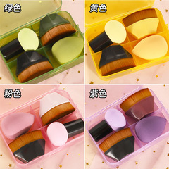 55號刷美妝蛋組合套裝不吃粉底液散粉刷美妝工具化妝刷蘑菇頭粉撲