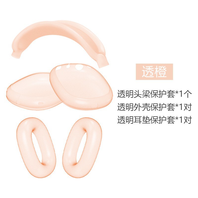 Funda para auriculares Apple AirPods Max, funda protectora de alta transparencia para AirPods Max, funda para diadema, funda para auriculares. image 13