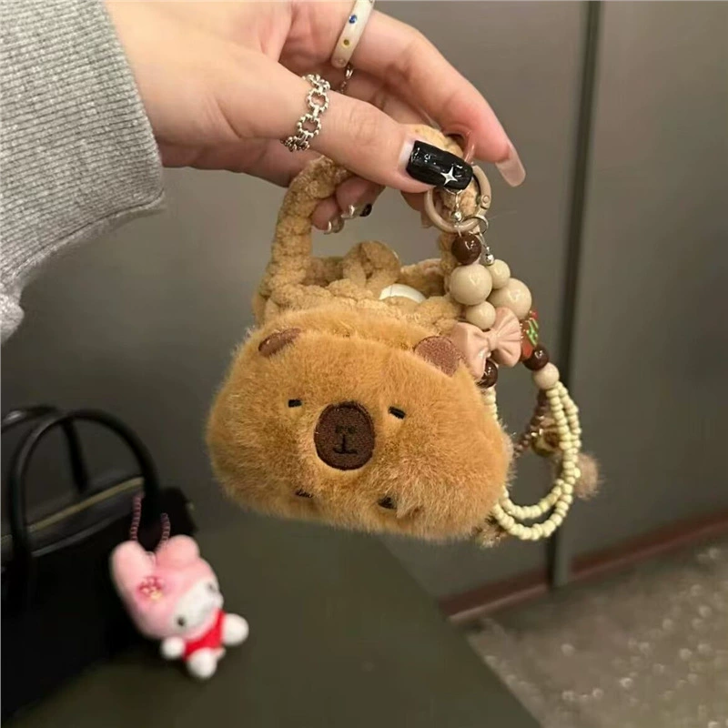 Почтовый Autumn Winter Plush Card Posela Bag - сумка-подголовник для собак с ушами или версия Kapibala, стандарт