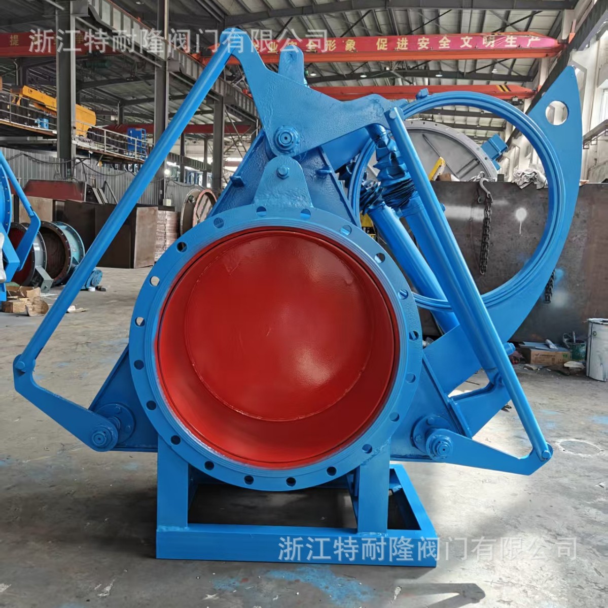 DN600液动盲板阀       DN600液动眼镜阀       液动盲板阀