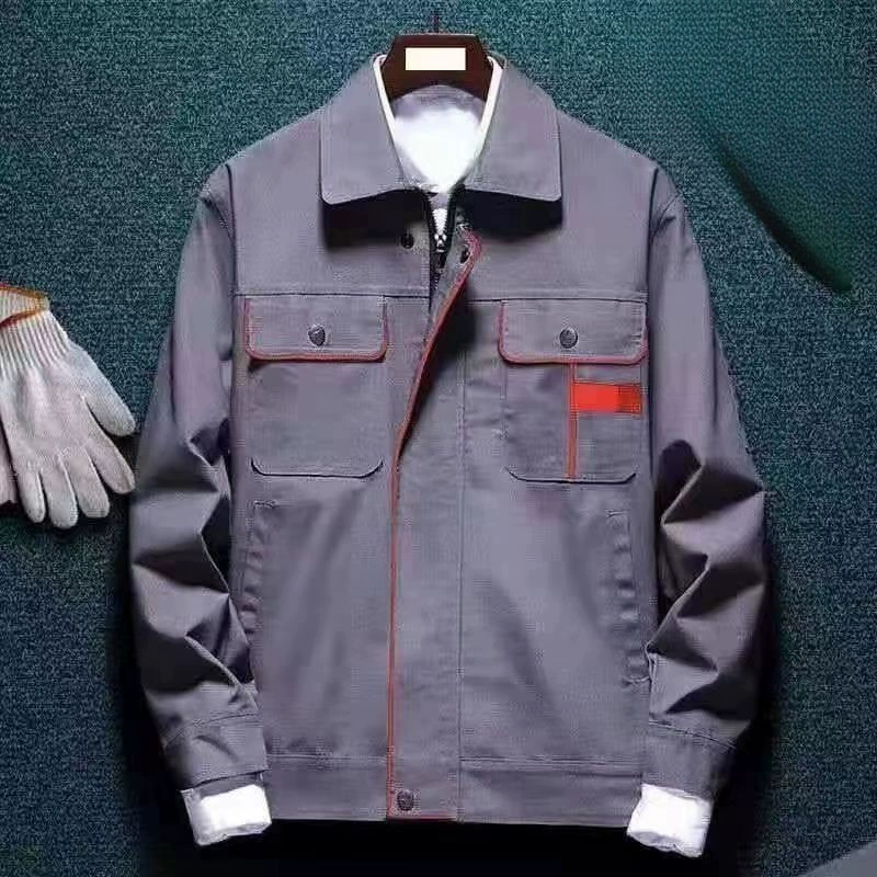 Рабочая одежда для мужчин\печать\одежда по охране труда\новый стиль\тренажерная одежда машины\грязеотталкивающая\износостойкая электрик весна и осень