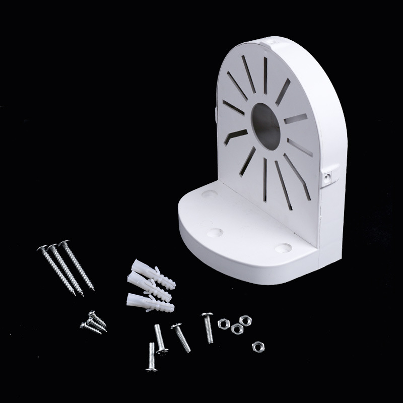 Fábrica al por mayor de 2,5 pulgadas universal monitoreo hemisferio soporte montado en la pared Concha ABS Cámara hemisferio soporte