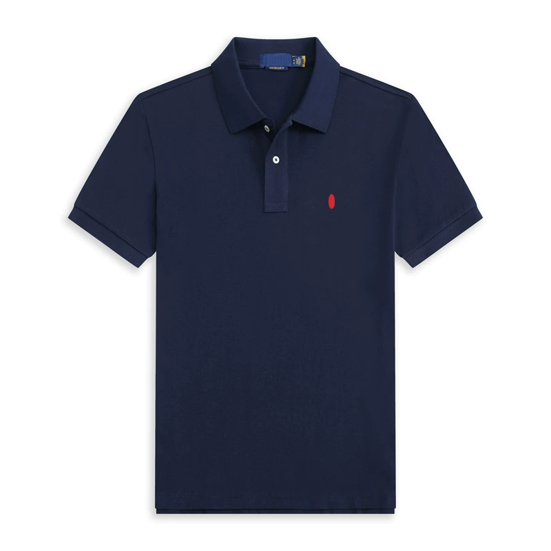 (Cross-border trading), мужской pony, polo, хлопковая футболка с коротким рукавом, с вышивкой