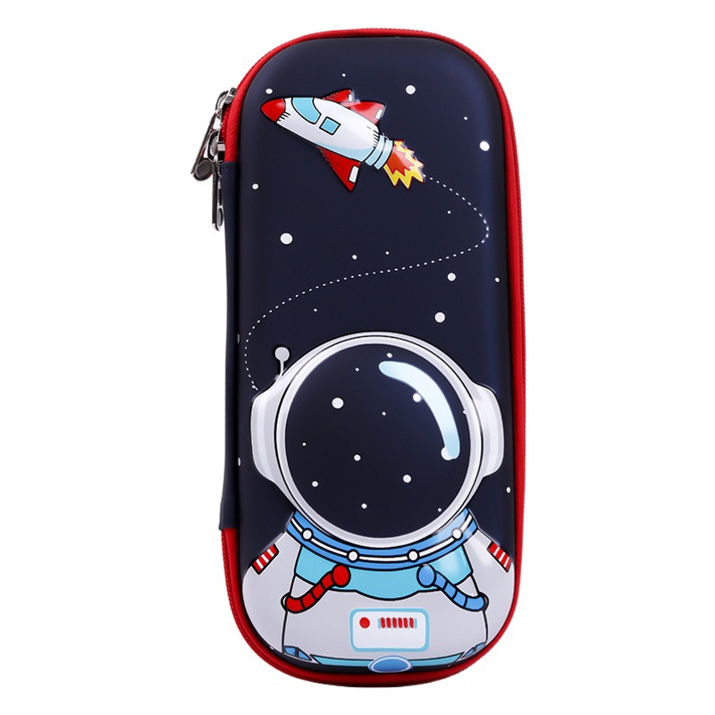 PUEVA caja de lápiz creativa caja de lápiz de estilo coreano caja de lápiz de dibujos animados 3D de la escuela primaria de los niños