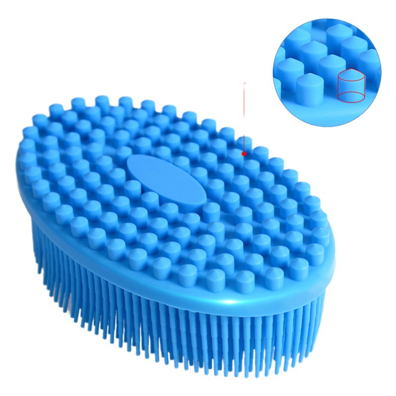 Children's Tactile Brush Training Equipment Home Parent-Child Activity Baby Touch Brush Sensory Toy Silicone Brush