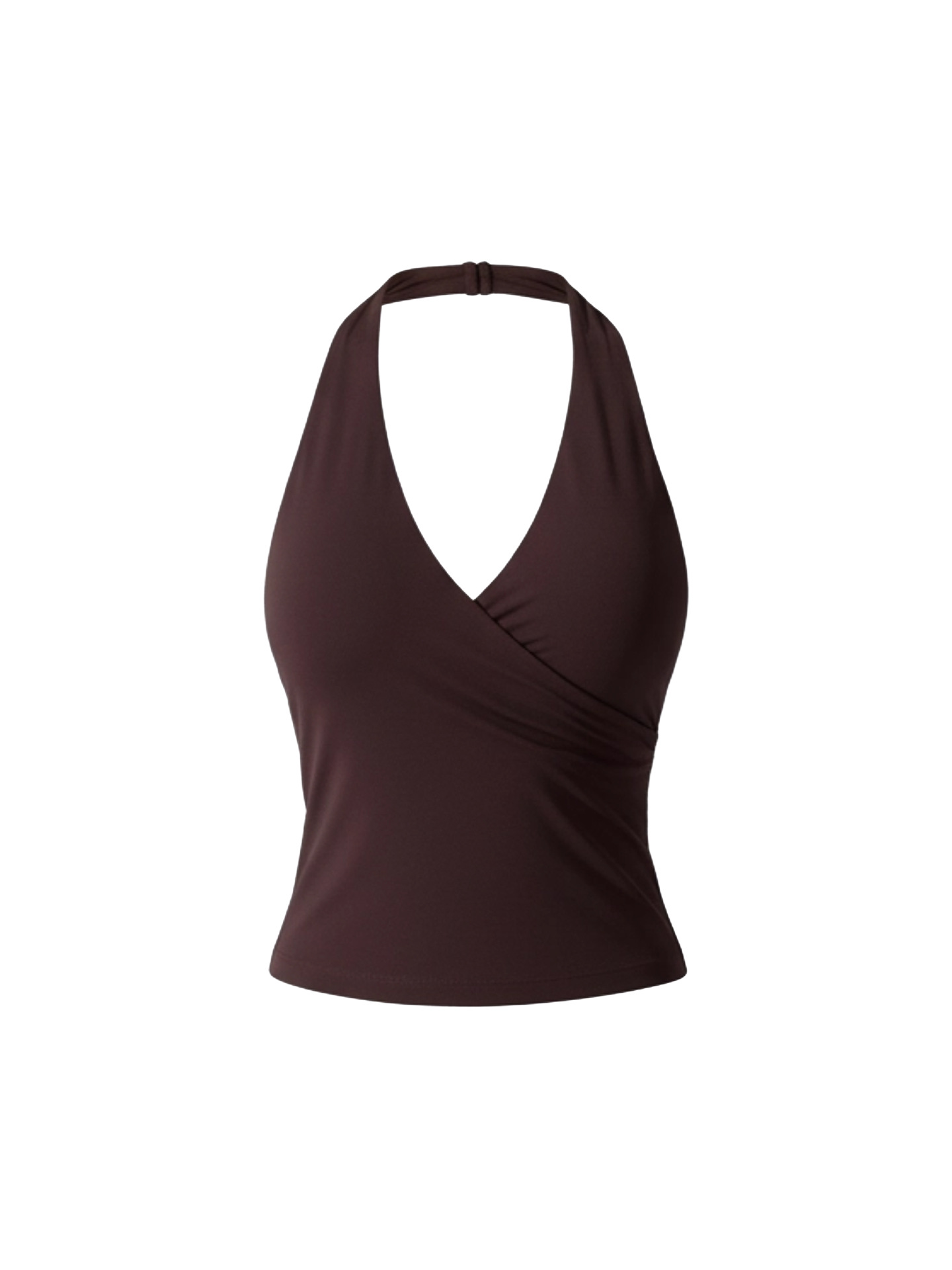 Nuevo cuello colgando ropa de yoga con cojín de pecho chaleco deportivo femenino a prueba de choque para correr ropa de entrenamiento de eslingas