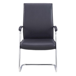 Conference Chair Class Front Chair Training Reception Chair Sedentary Waist Protection Leather Arch Chair Ergonomic Computer Chair Office Chair