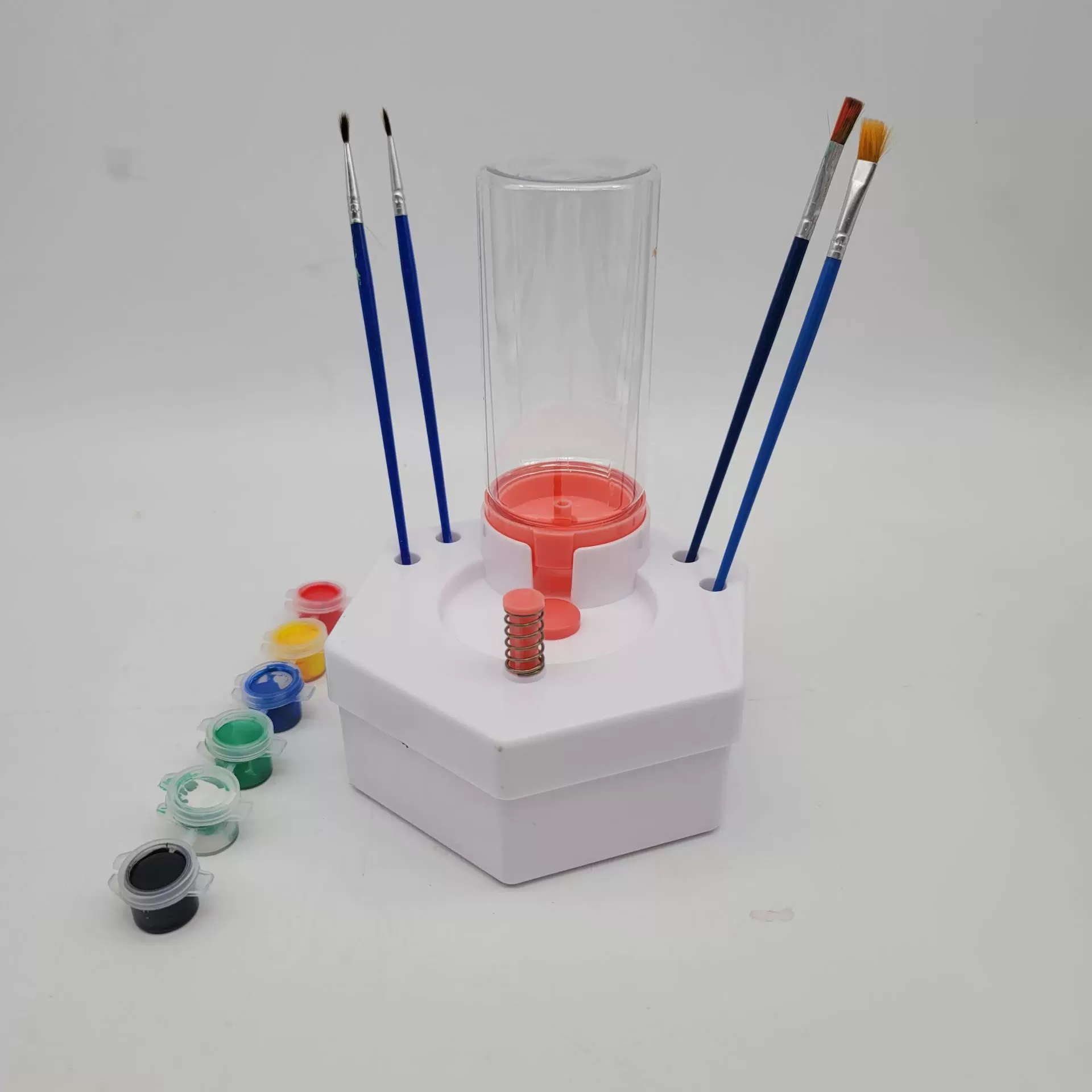 Шестиугольная эллиптическая щетка Очиститель воды Скруббер для вторичной переработки Щетка Наконечник щетки Мытье Артефакт