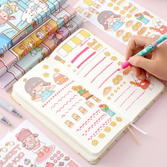 MOKA Magic Card Week Planner - New Cute Notebook, Simple and Girlish, Instagram Style High-End Record Book