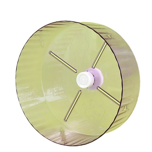 Hamster Running Wheel Quiet Running Wheel 21cm Roller Stand Golden Bear Running Wheel Cage Landscape Decoration Supplies