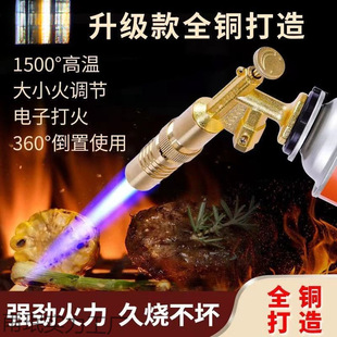 Portable Welding Gun Cassette Spray Gun Barbecue Igniter for Burning Pig Hair
