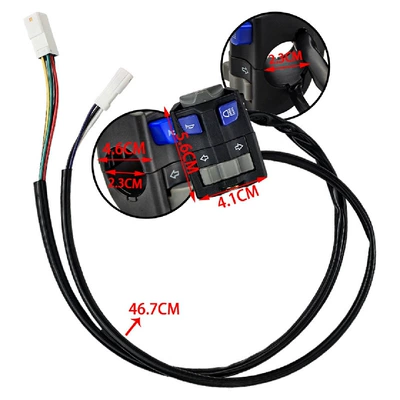Motorcycle Modified Universal Accessories Left Motorcycle General Parts