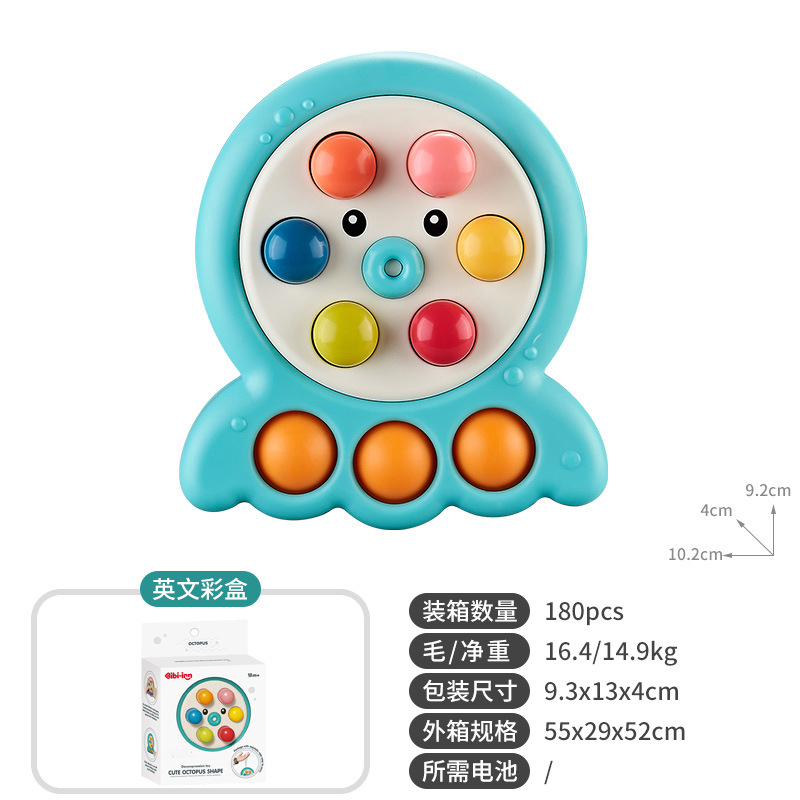 Consola de Juego de Empuje Rápido Portátil para Niños de 4 a 6 Años
