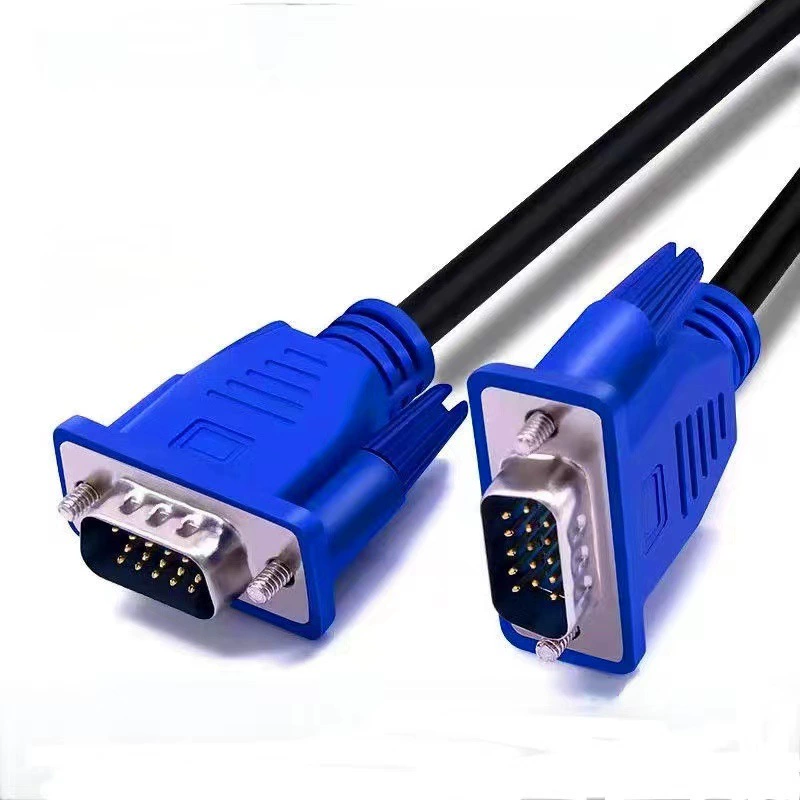 Оригинальный VGA кабель 3+6 для подключения компьютера и монитора, 1,5 м, оригинальный кабель проектора, кабель передачи данных VGA высокого определения