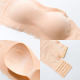Strapless Bra Large Size Fat Girls' Push-up Non-slip Oversized Chest Thin Tube Top Wrapped Chest Invisible Chest Patch Underwear for Women