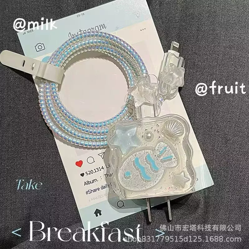 Little Fish кабель защиты данных 20w подходит для Apple 16 15promax зарядное устройство iPhone14 оболочка 13 быстрой зарядки