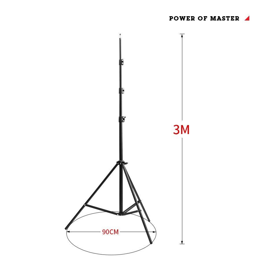 3米激光水平仪三脚支架可伸缩测距仪贴墙架直播摄影补光灯支架