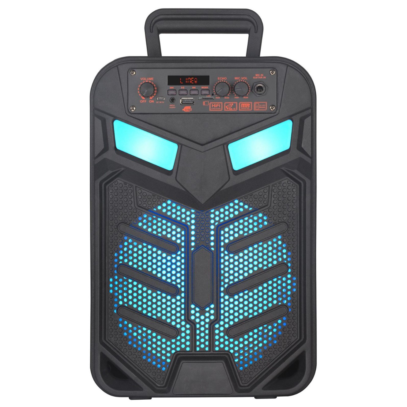 Un tiempo limitado precio especial de fábrica de altavoces Bluetooth al aire libre de 8 pulgadas alta potencia gran batería exportación al por mayor