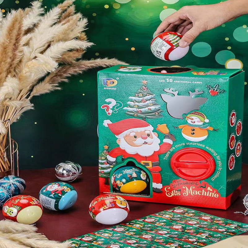 Navidad regalo OTE Superman máquina de torcer huevo sorpresa divertido huevo abierto ciego caja niños y niñas Juguetes Divertidos
