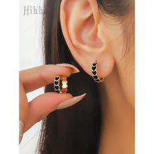 R 91622 heart oil earrings ���ĵ��Ͷ����羳����ͨ