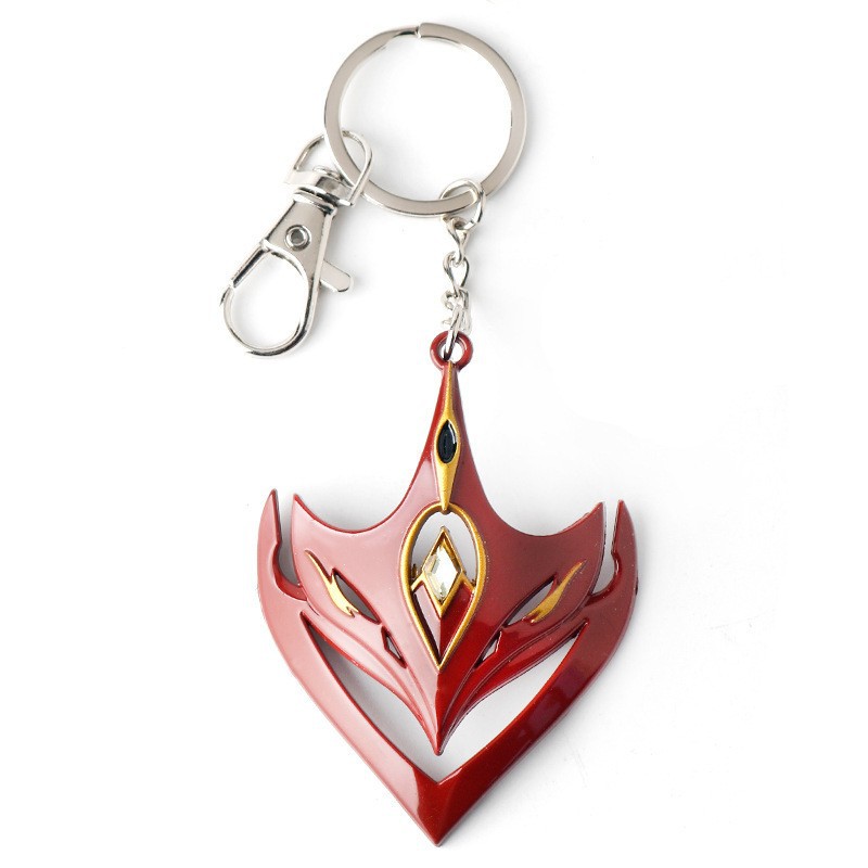 G1877 Dadalia Red Mask Keychain