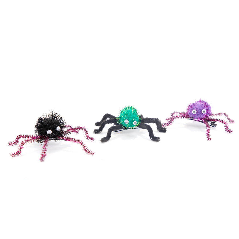 Hairpin Event & Party Supplies Halloween Hip-Hop Funny Spider Hairball
