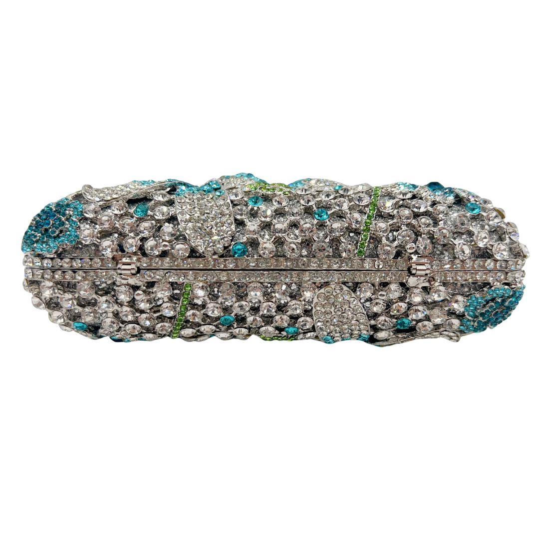 Bolsa de embrague transfronteriza bolsa de cena con diamantes flores huecas bolsas de mano de diamantes bolsas de mujeres bolsas de vestido de fiesta europeas y americanas nuevas