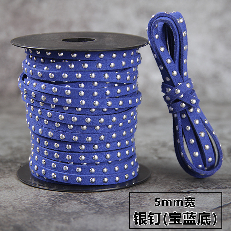 DIY ジュエリーアクセサリーカラー 5 ミリメートル韓国ベルベットホットダイヤモンド単列半円リベットロープ衣類アクセサリー在庫卸売|undefined