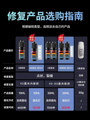 Automobile glass crack repair Auto glass repair liquid - securityenvironmental-friendly-quality-assurance-do-not-shoot-this-item