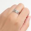 Retro one size brand fashionable ring, adjustable accessory stainless steel, wholesale