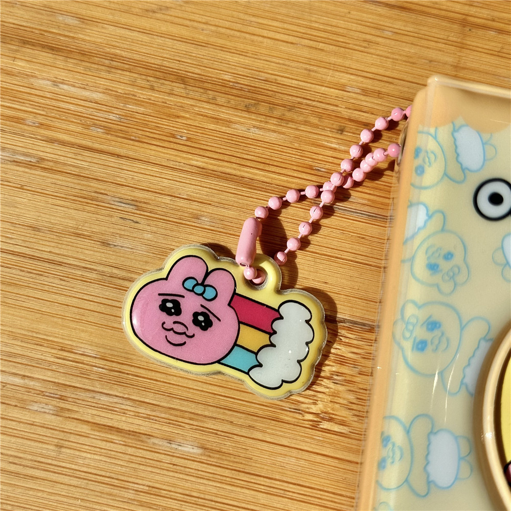 노란색 속옷 토끼 펜던트