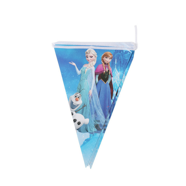 Triángulo bandera colección bebé cumpleaños fiesta decoración tire bandera colorido bandera cumpleaños tire flor cumpleaños diseño banner fuente de fábrica