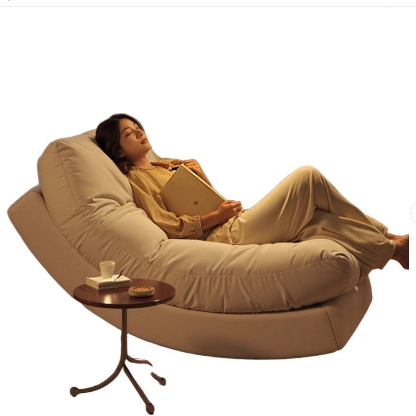 Silla de relajación, sofá de mecedora, silla de luna, sala de estar, silla para dormir, silla de relajación para adultos, balcón doméstico