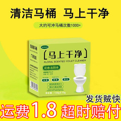 马桶双效洁厕块蓝泡泡居家坐便器清洗剂清香型高效除臭洁厕宝