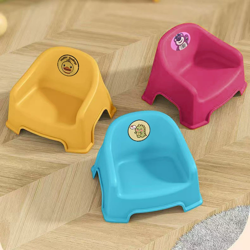 Детский пластиковый маленький стул спина стул утолщенный детский диван обеденный стул маленький стул противоскользящий стул для ванной табурет