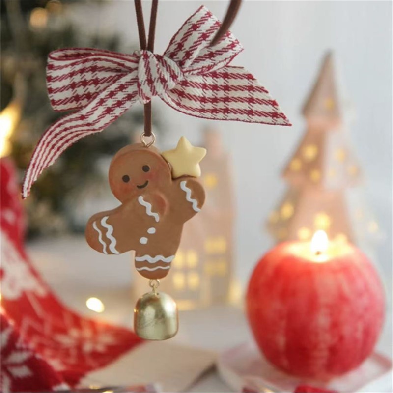 스타 진저브레드맨 펜던트(무료 에센셜 오일)