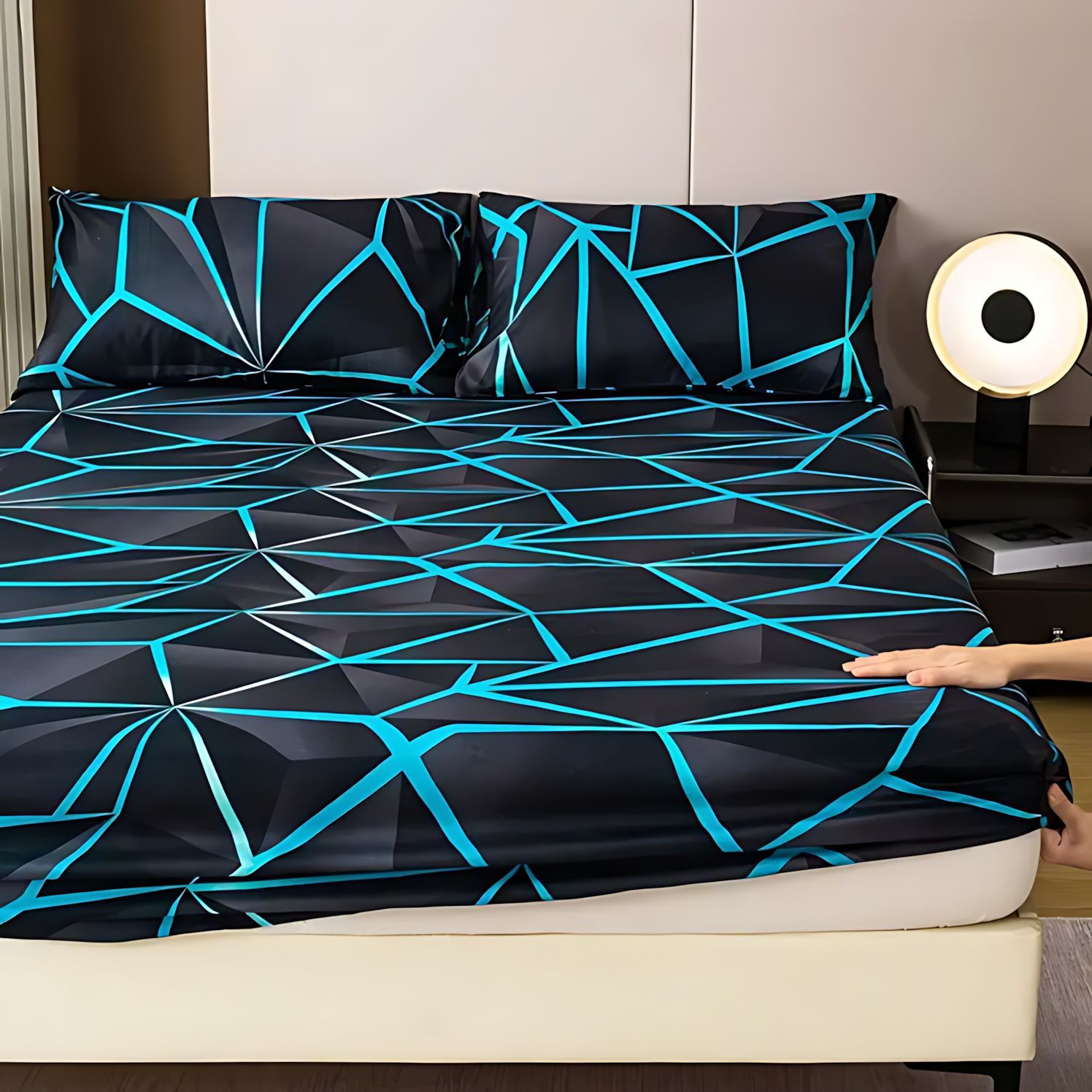 TEMU / JIT Amazon textiles caseros transfronterizos estilo de juego suave y cómodo cama gazonas ropa de cama
