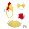 Three dimensional yellow set, 3 piece set