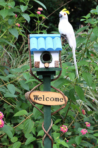 444Z wholesale outdoor bird's nest ornaments, garden courtyard layout, yard decoration, villa entrance landscaping, landscape gardening