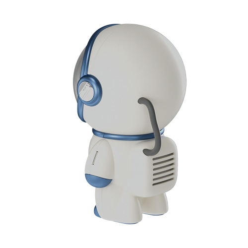 Cross-border new astronaut AI smart voice Bluetooth speaker clock alarm speaker night light gift