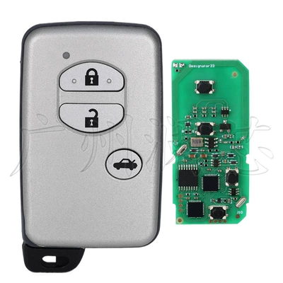 Key A433/F433, Car Keys - applicable-to-a433-3-button-car-button-silver-factory-key
