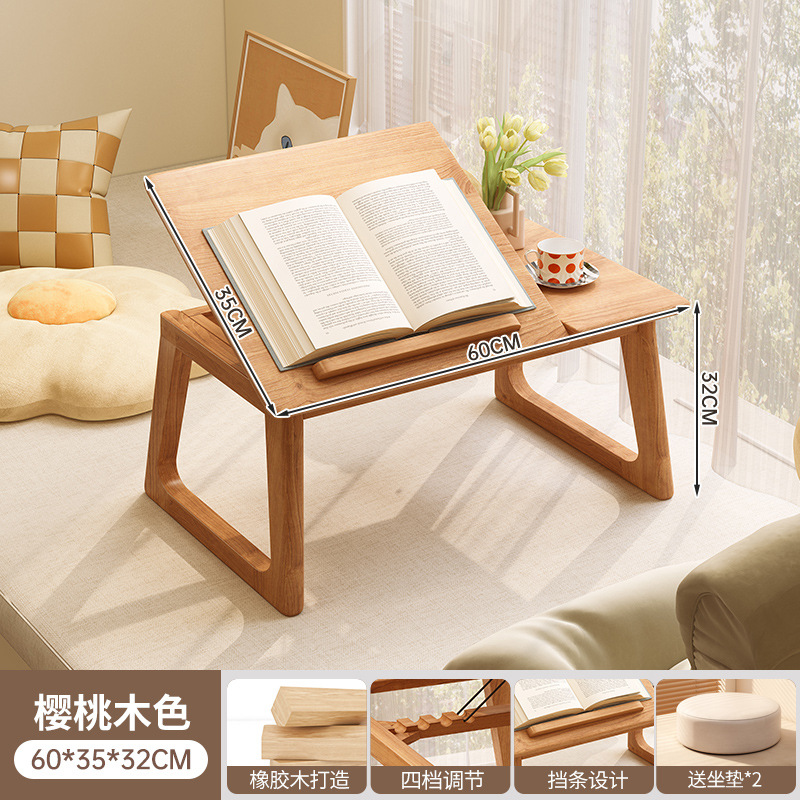 Personalizado kang balcón escritorio de madera maciza escritorio tatami pequeño dormitorio mesa de estudio mesa de computadora portátil