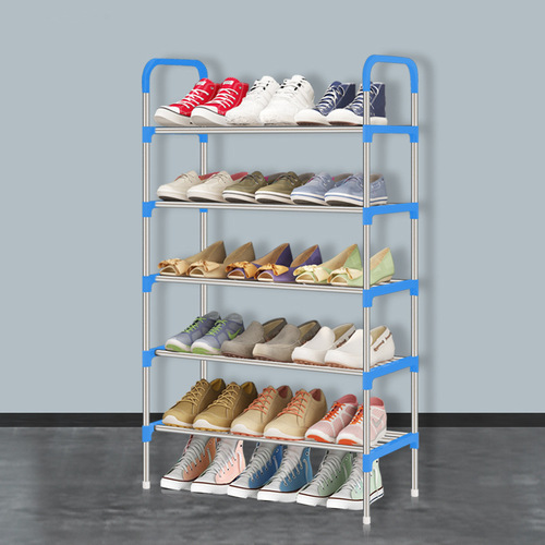 Simple shoe rack multi-layer dustproof home entrance economical shoe cabinet storage saves space assemble dormitory small shoe stand