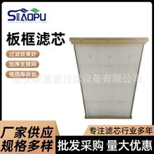 定制板框滤芯扁形风机除尘设备滤板工业激光切割机除尘滤板